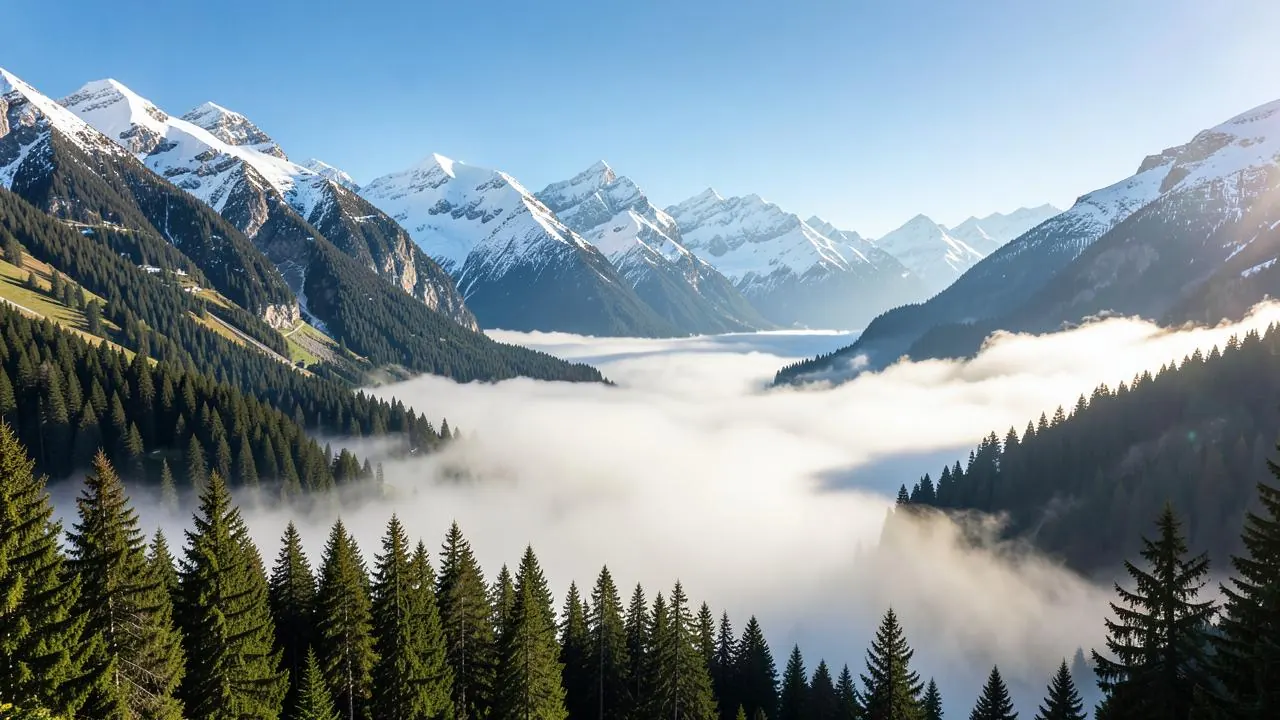 St Moritz and the Engadine, Switzerland